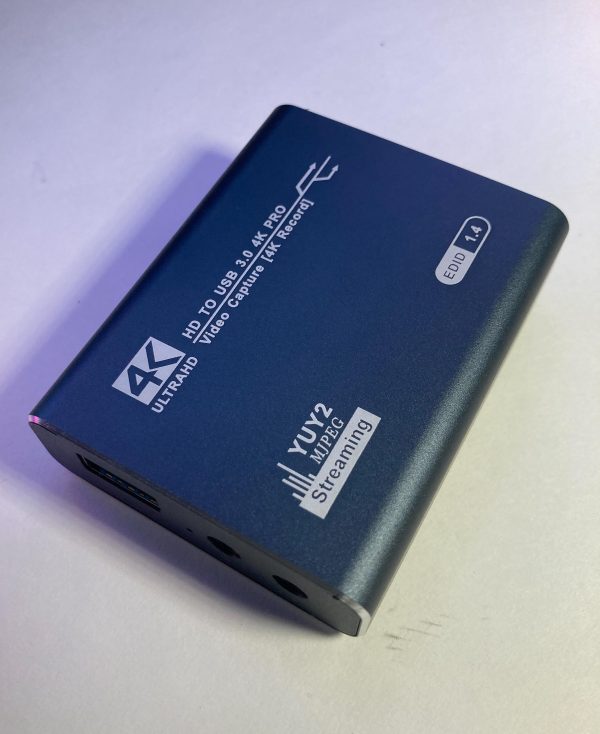 Tarjeta capturadora 4k